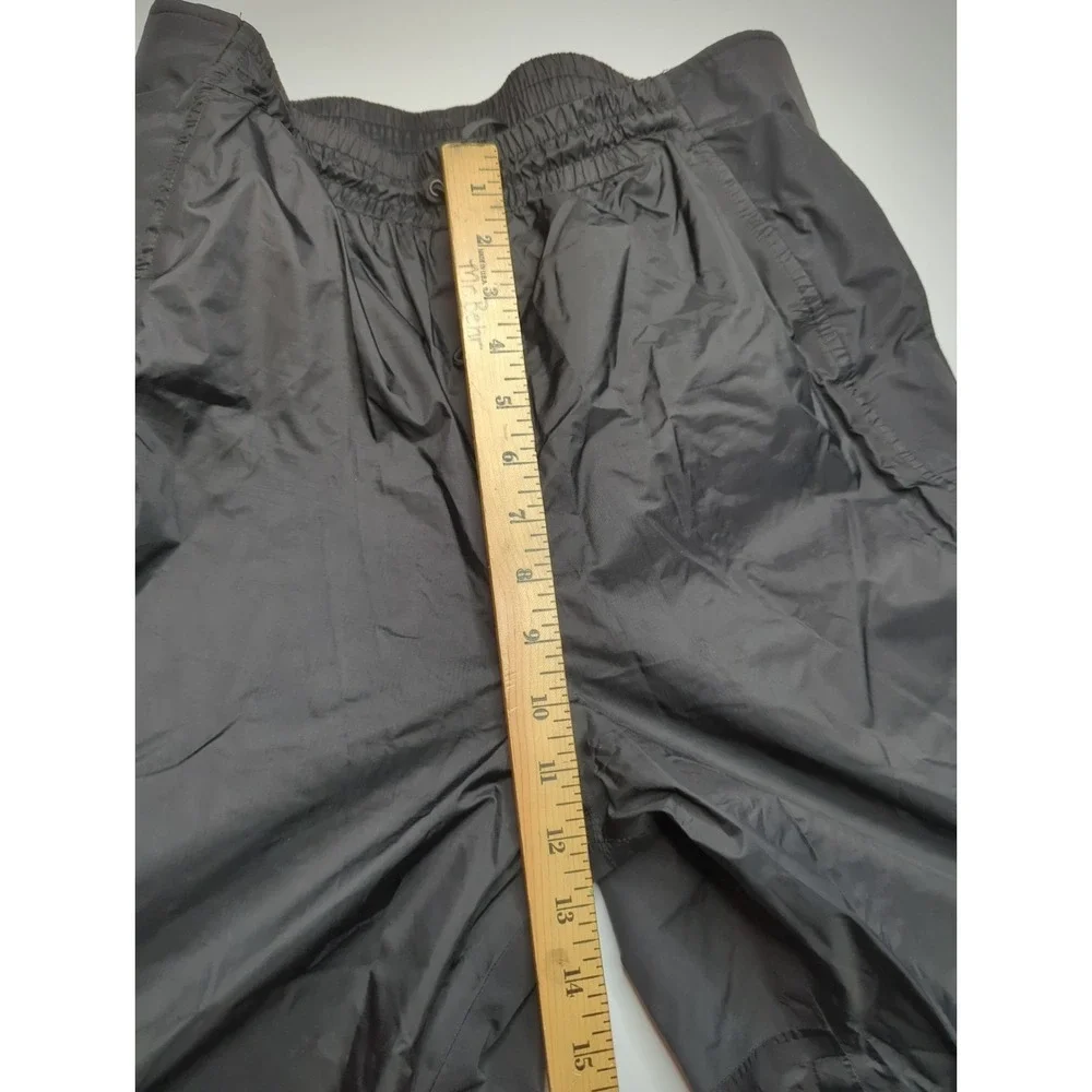 Vtg The North Face GORE-TEX Mountaineering Pants S Black Full Side Zip SKi Snow